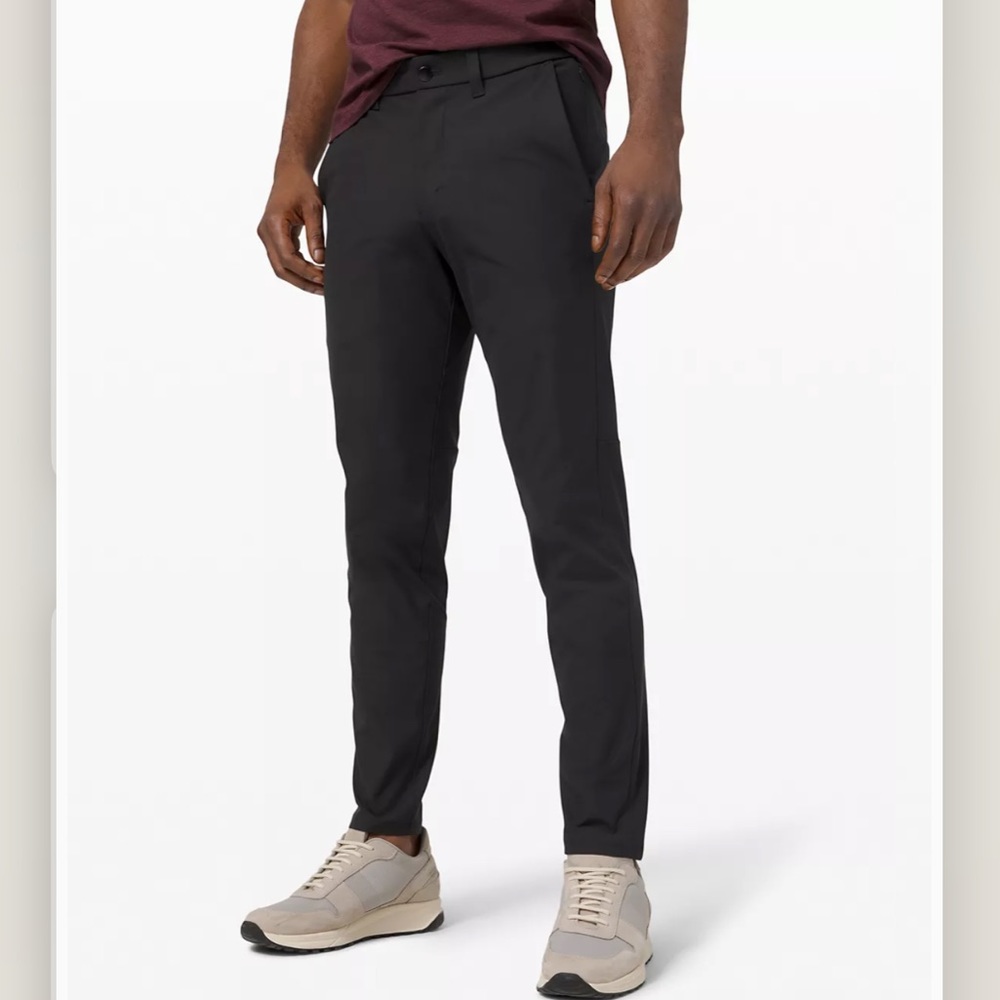 Lululemon Commission Pant Slim *Warpstreme 32" Black